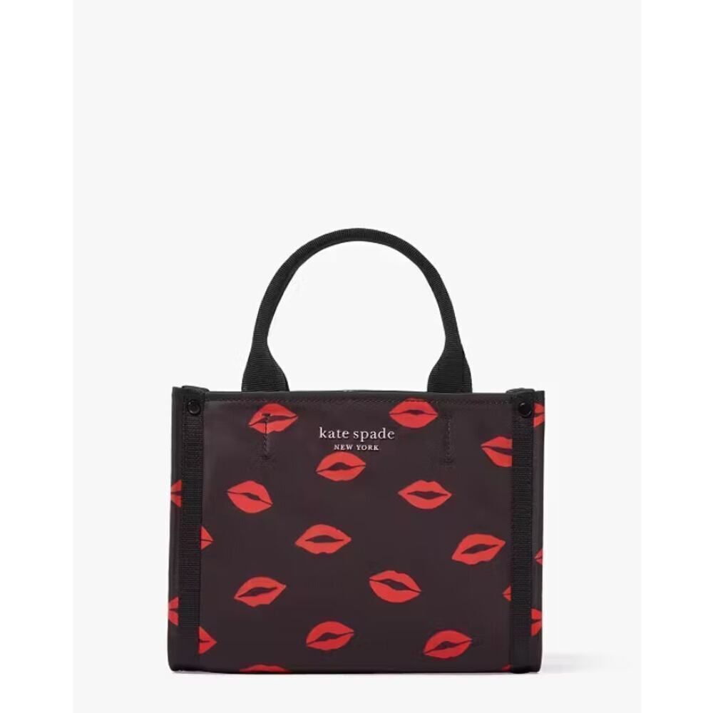 Kate Spade - New York The Little Better Sam Kisses Lips Mini Tote - New